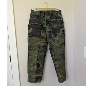 Vintage Liberty Mens Camouflage Field Hunting Game Camo Utility Workwear 32